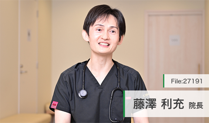 藤澤利充院長 クリニックプラス西船橋 main