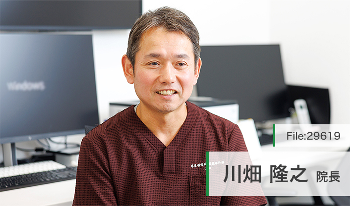 川畑隆之院長 のど・くびの専門 かわばた頭頸部クリニック main