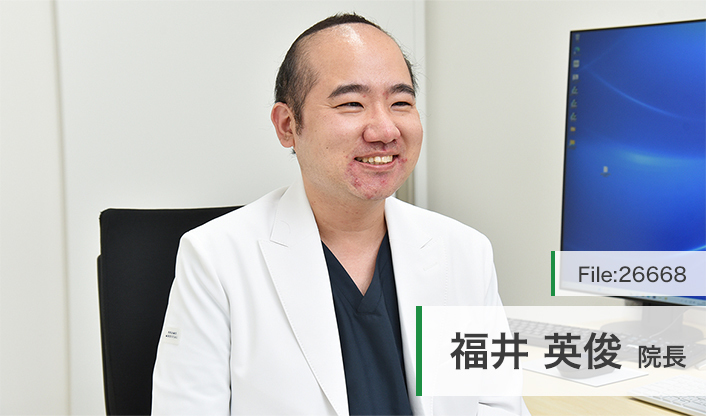 福井英俊院長 クリニックプラス吉祥寺 main