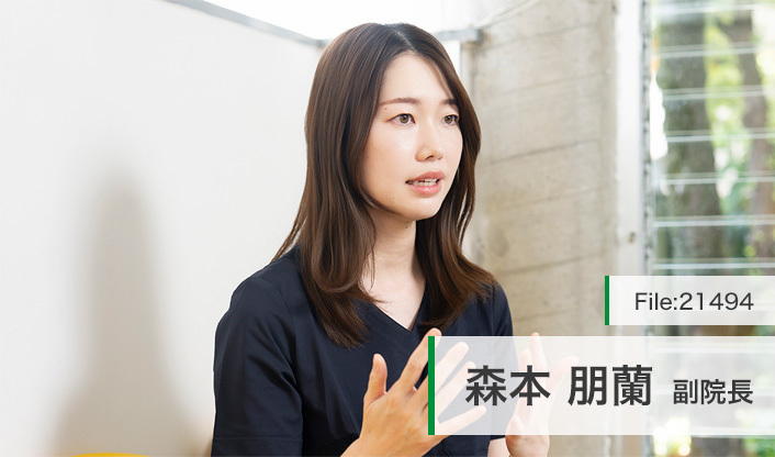 森本朋蘭副院長 石井歯科 main