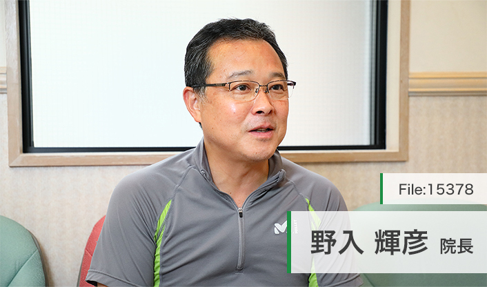 野入輝彦院長 のいり歯科クリニック main