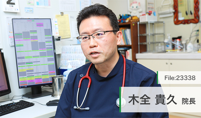 木全貴久院長 こどもクリニック・パパ main