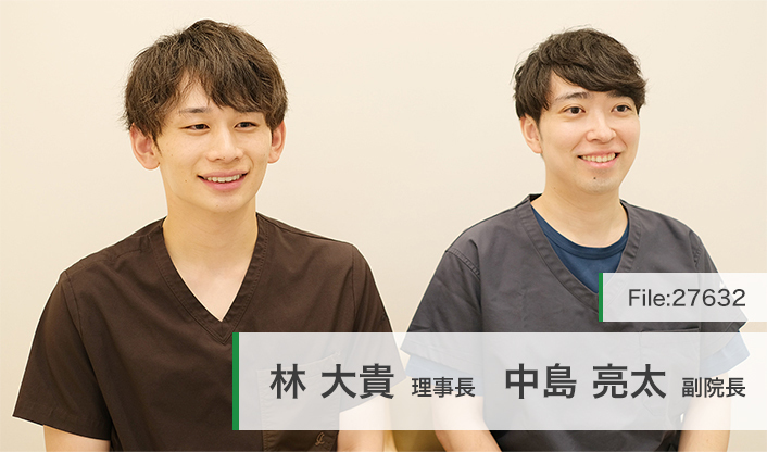 林大貴理事長、中島亮太副院長 ソラーレ歯科・矯正歯科 そよら横浜高田院 main