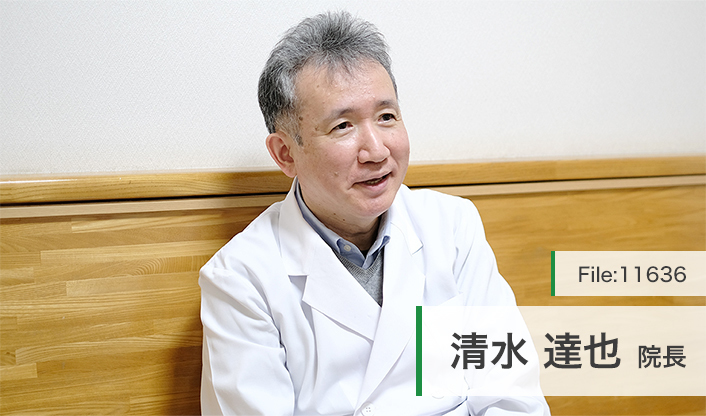 清水達也院長 清水小児科内科医院 main