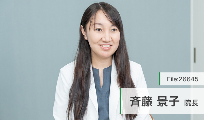 斉藤景子院長 アゲート小児矯正歯科 main