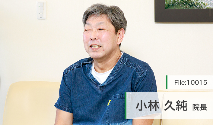 小林久純院長 Q's dental clinic main