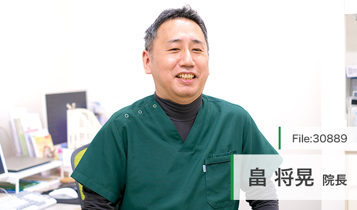 畠将晃院長 砂町銀座はた耳鼻咽喉科 main