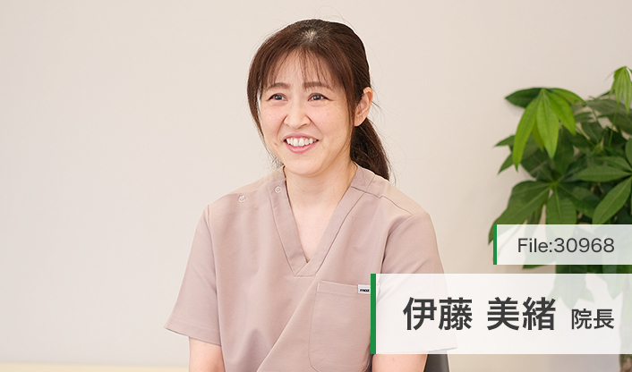 伊藤美緒院長 ぶるーの歯科 main