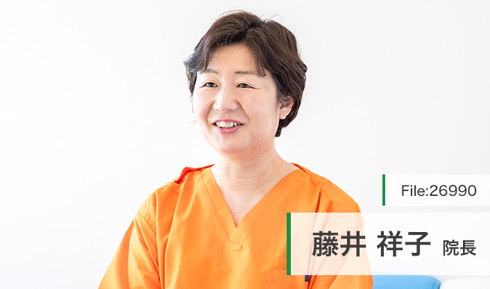藤井祥子院長 段原こどもクリニック main