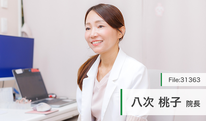 八次桃子院長 ファミリィ アイ クリニック main