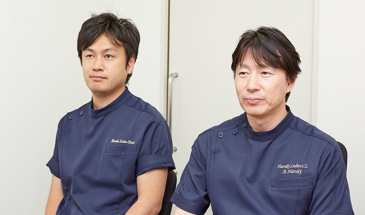 春木篤院長、黒田浩正先生 春木レディースクリニック