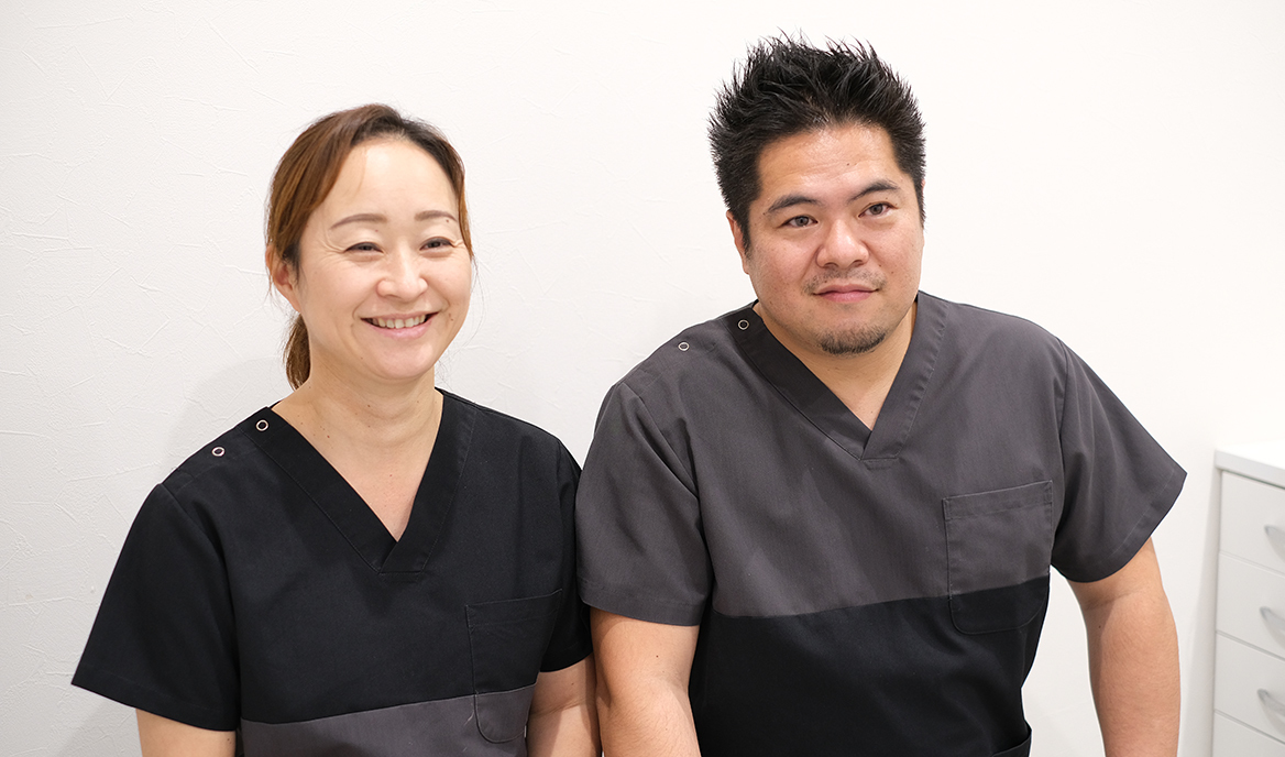 田中 奈美 院長、田中 直毅 理事長