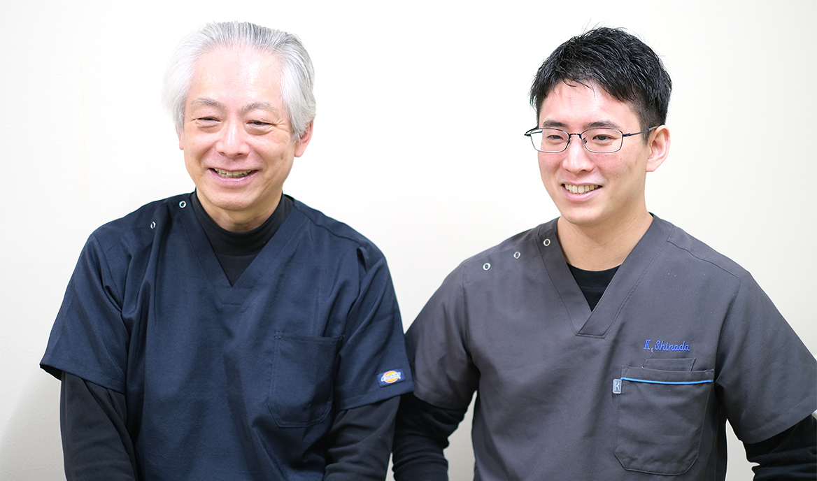 篠田 繁博 院長、篠田 和宏 副院長