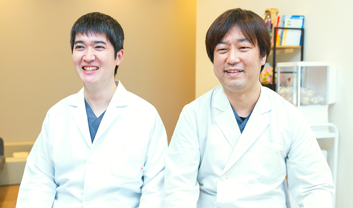 長谷川 智啓 院長、尾崎 博弥 副院長