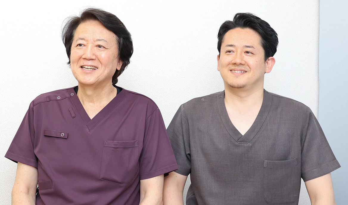 清川 重人 院長、清川 博史 副院長