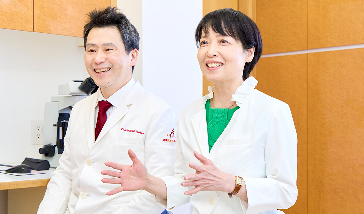 高橋 義雄 院長、高橋 祥子 副院長