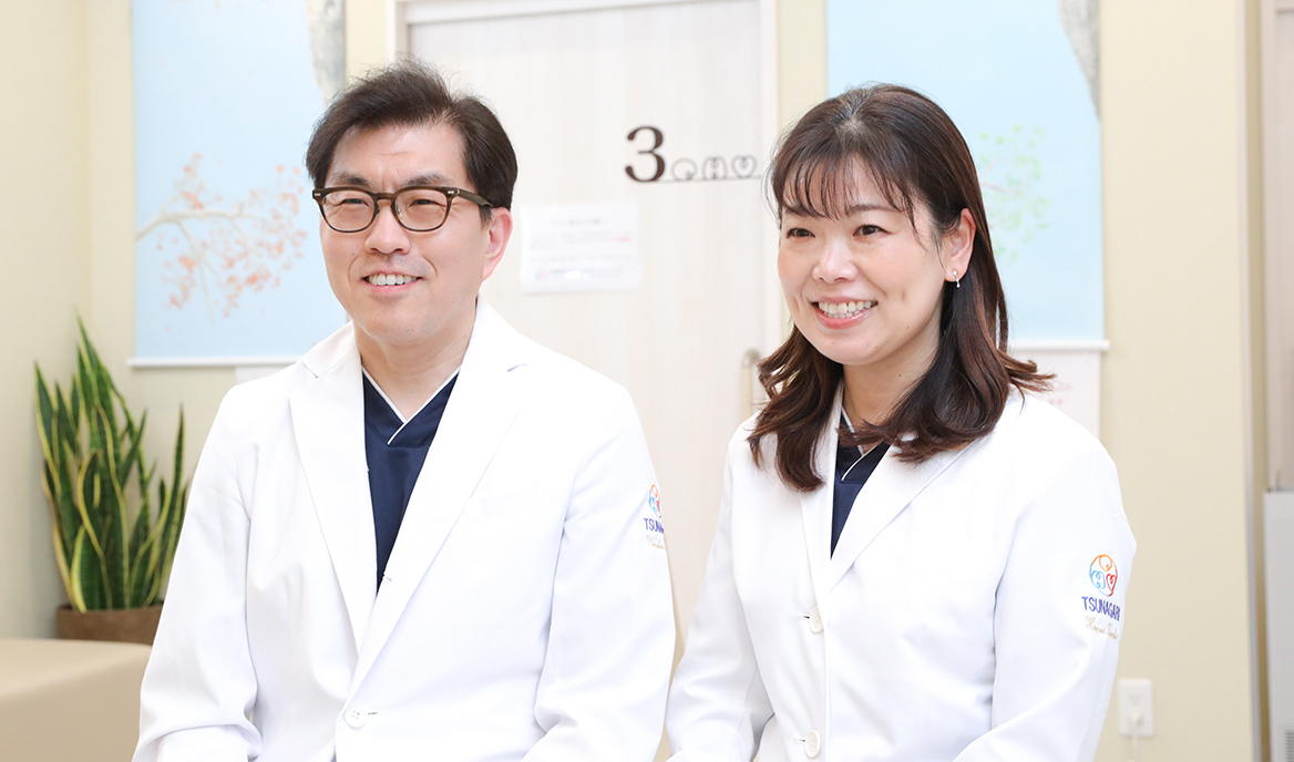 臼井 靖博 院長、宇野 洋美 先生