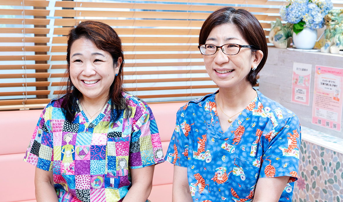 鈴木 さち代 院長、飯田 美和子 副院長