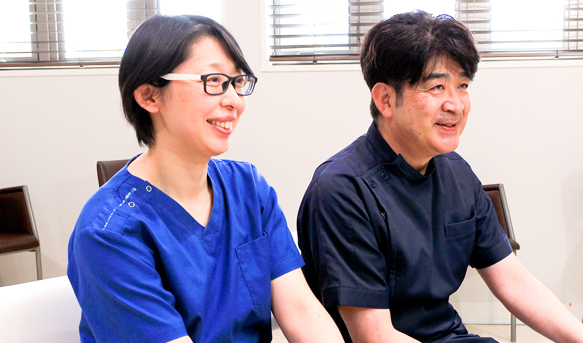 所 隆昌 院長、平澤 奈都子 先生