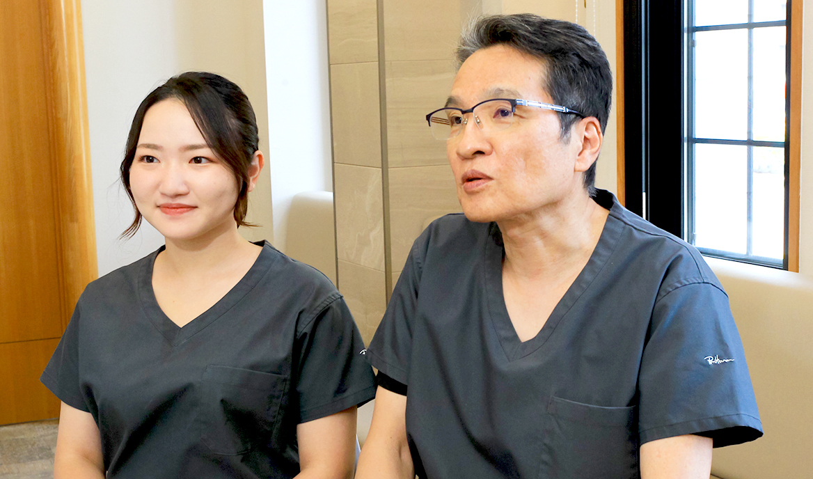 飯田 資浩 院長、飯田 晴佳 副院長