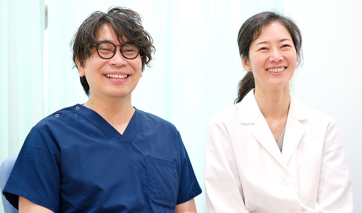 加藤 達也 理事長、藤田 有理香 院長
