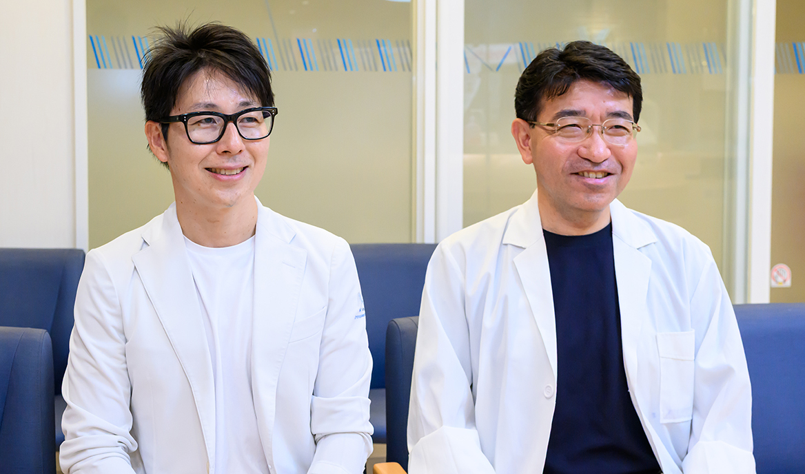 宮本裕也理事長、荻原哲院長 宮本整形外科