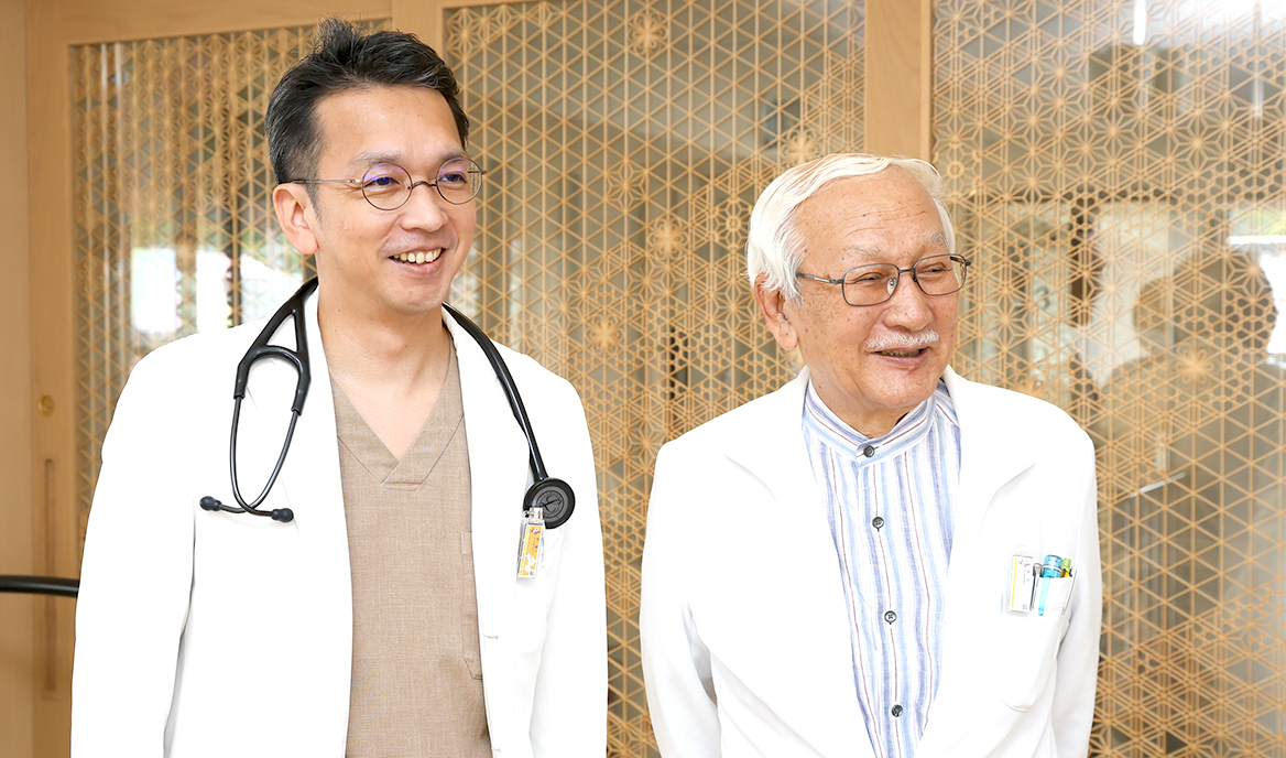 原 洋 理事長、原 健人 院長