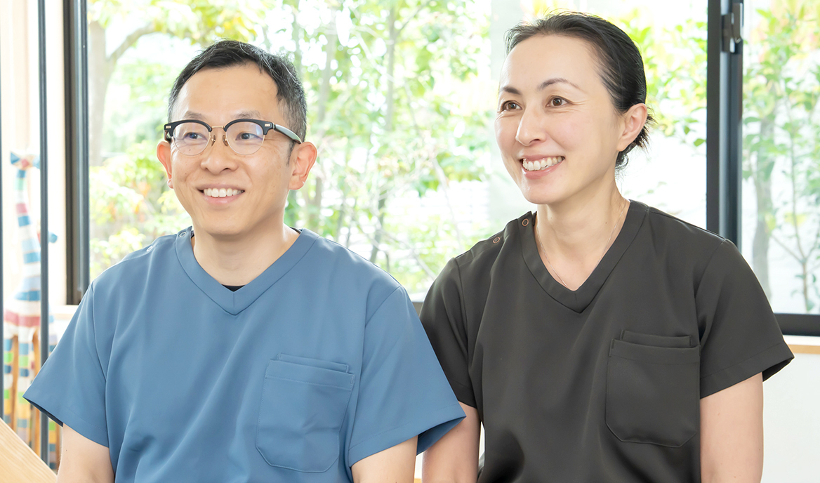 長縄 敬弘 院長、大場 清佳 先生