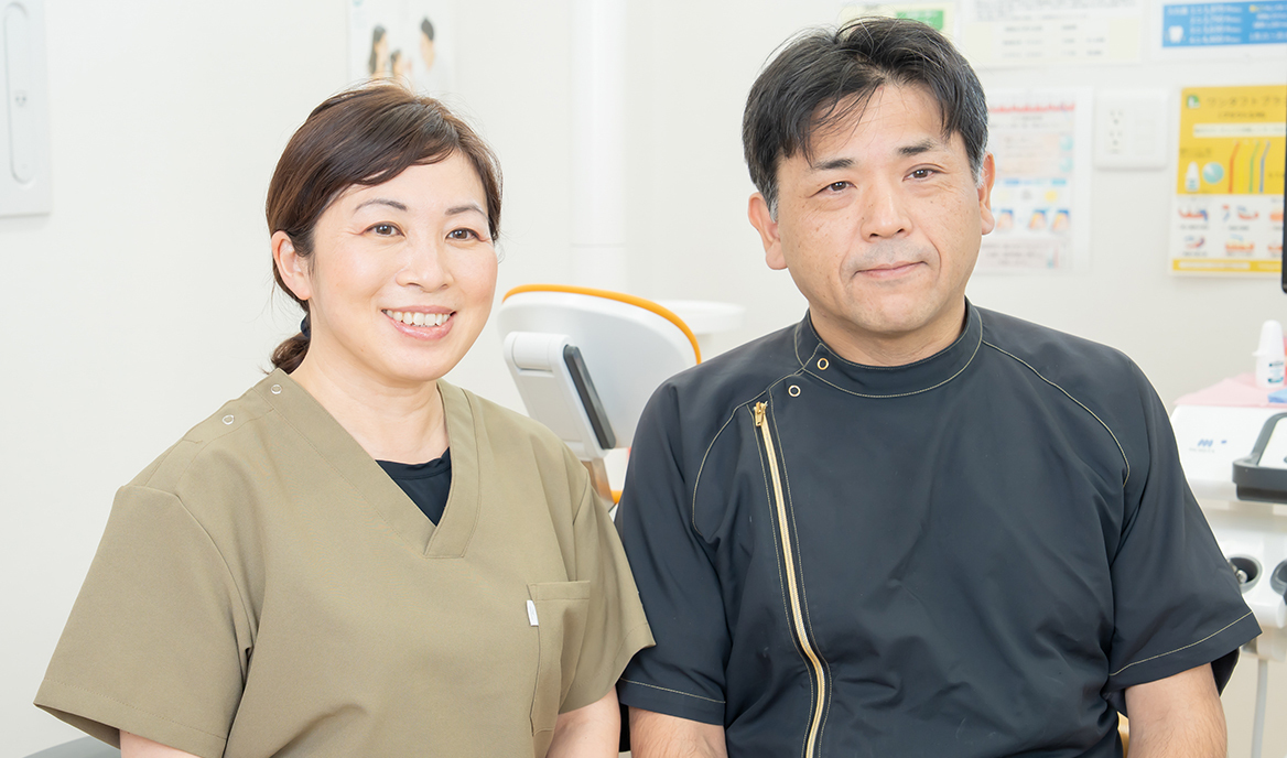 萩原 佳江 院長、萩原 貴寛 副院長