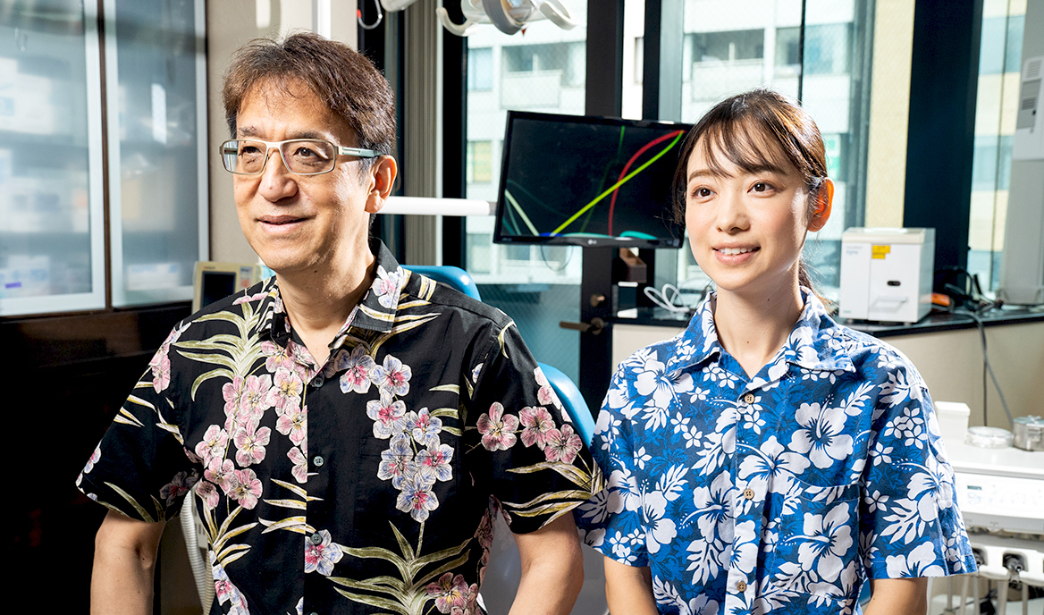 水木 信之 院長、水木 ゆき菜 先生