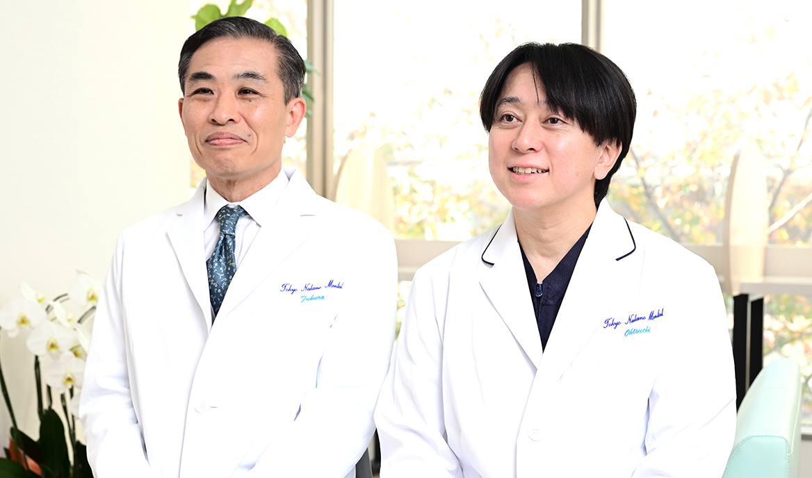 大土 広将 院長、福良 洋一 副院長