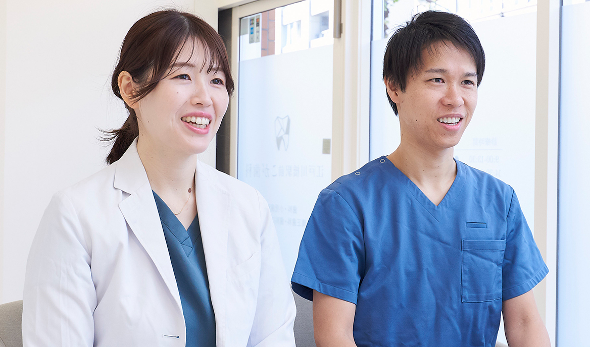 古賀瞭院長、古賀かう子副院長 江戸川橋駅前こが歯科