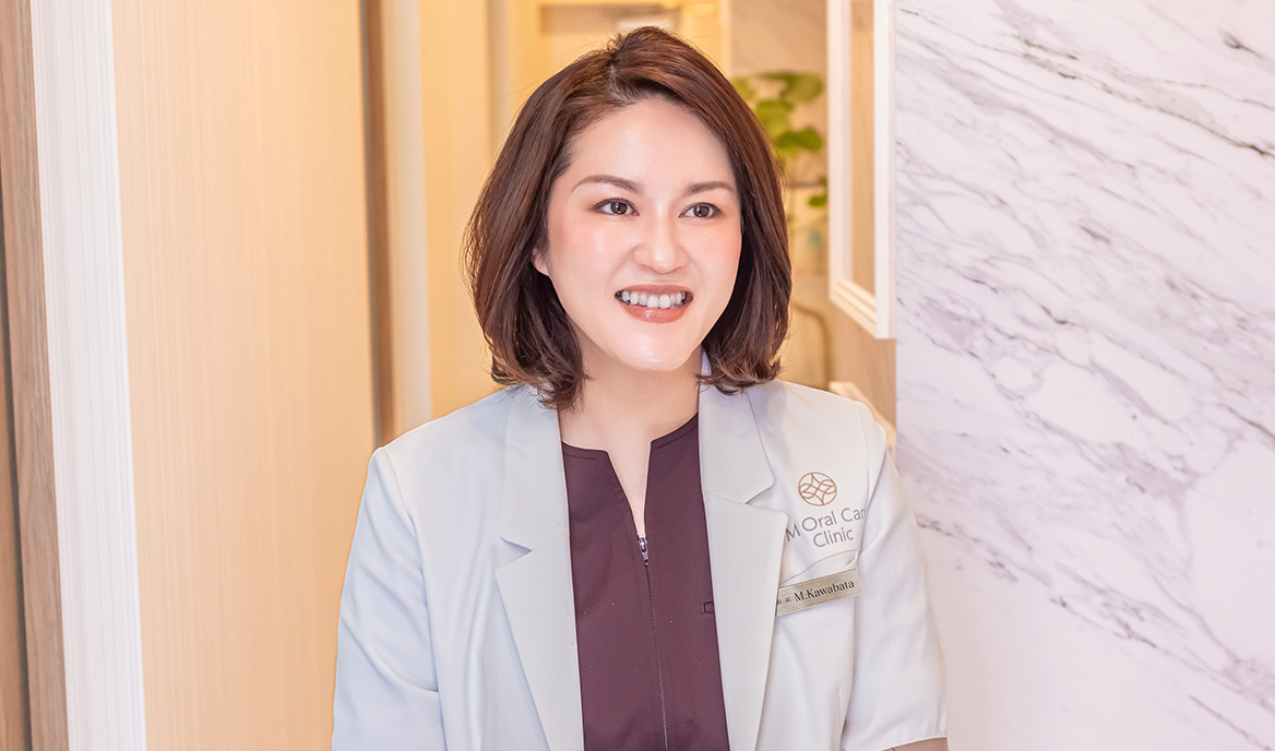 河畠雅子院長 Ｍオーラルケアクリニック