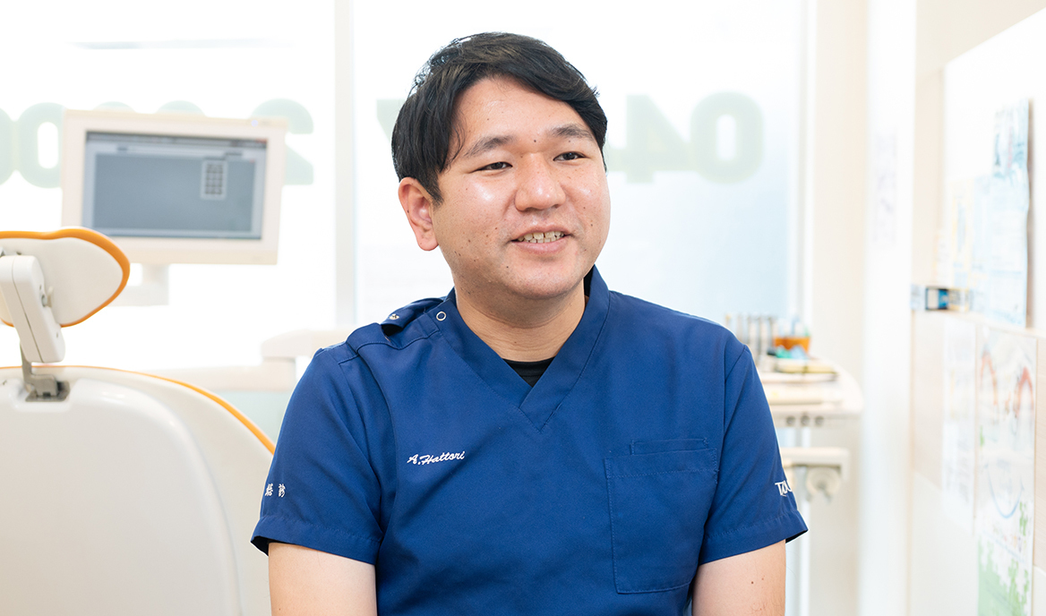 服部旭威院長 宮前はっとり歯科