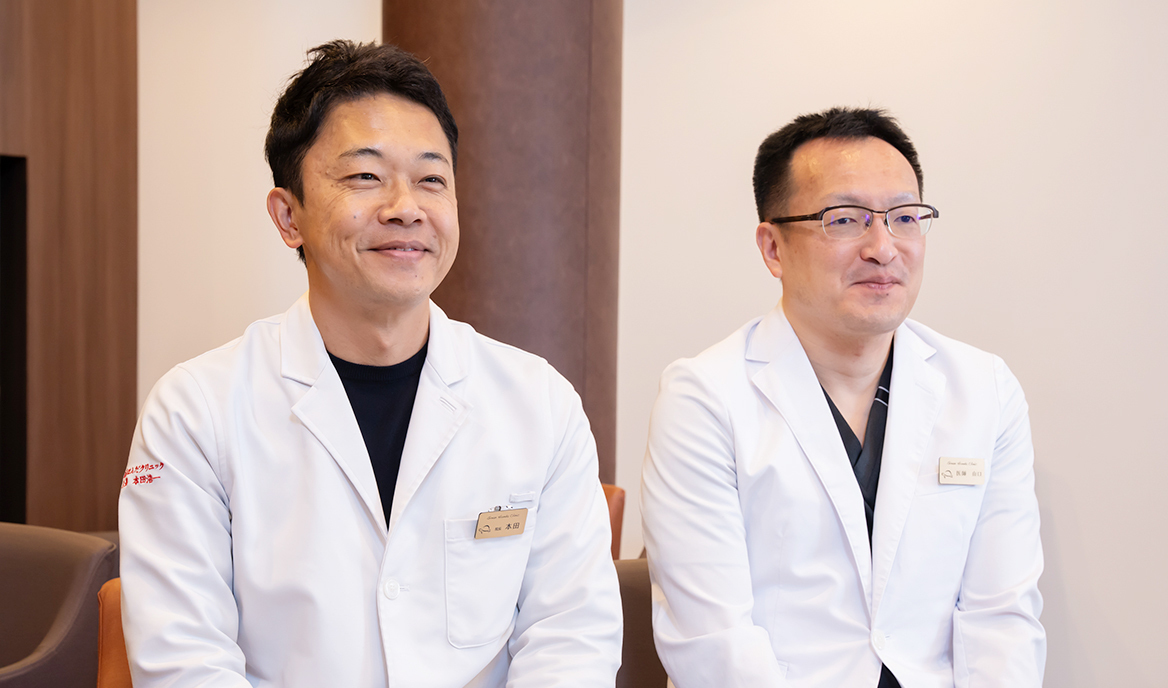 本田 浩一 理事長、山口 智也 院長