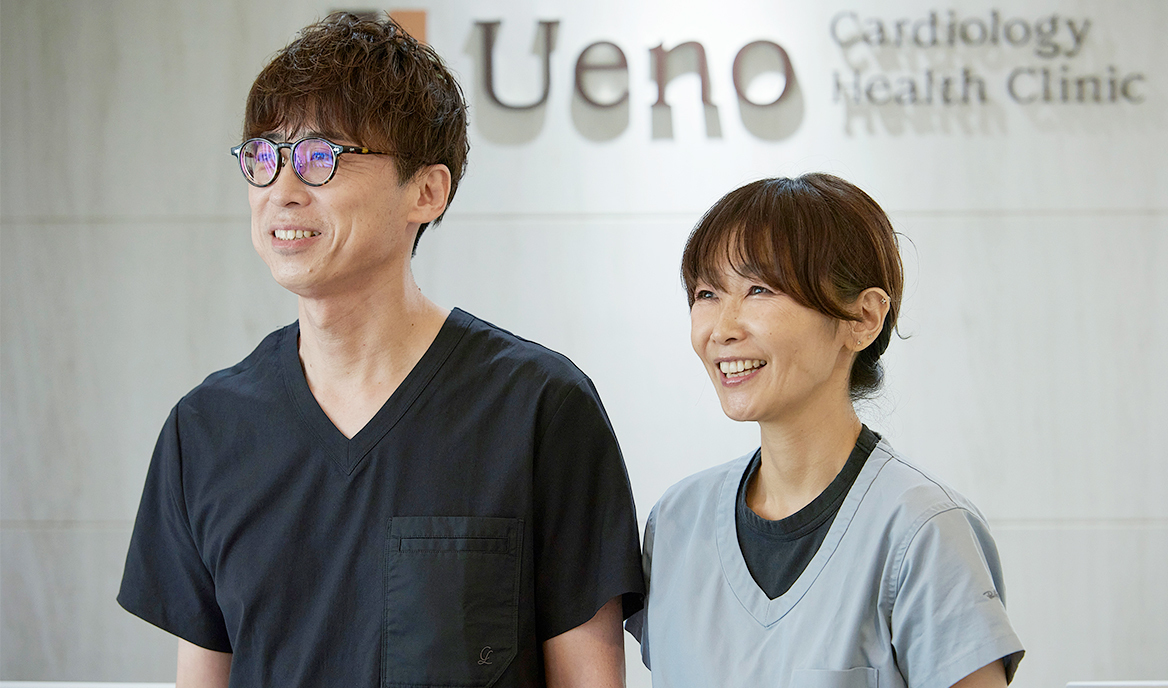 上野 博史 理事長、上野 千尋 副院長