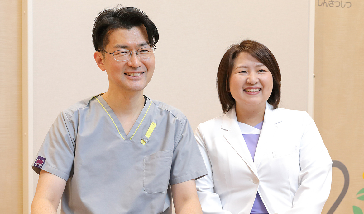 森元 英周 院長、森元 真梨子 副院長