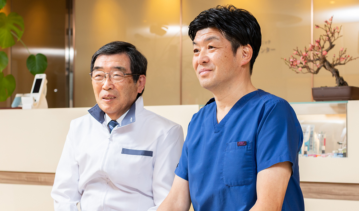若松進治院長、若松孝典副院長 水戸歯科クリニック矯正歯科センター