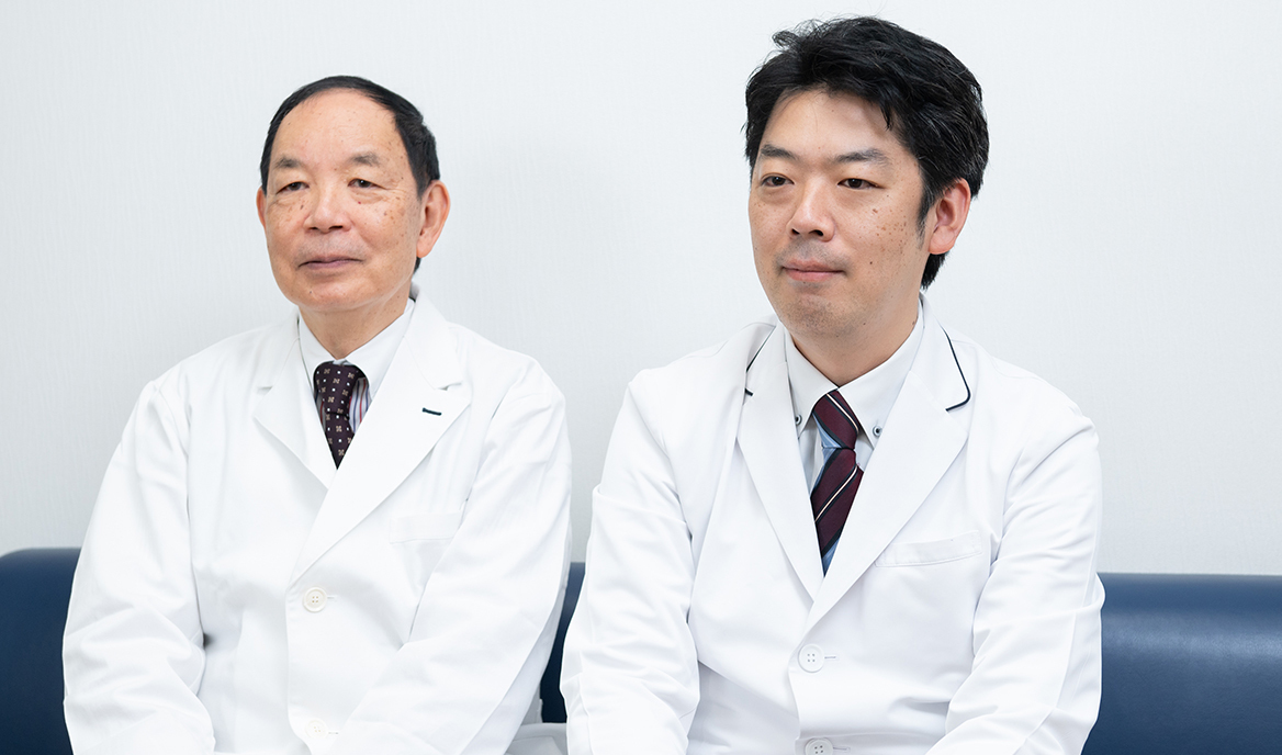 塩崎 正英 院長、塩崎 正嗣 副院長