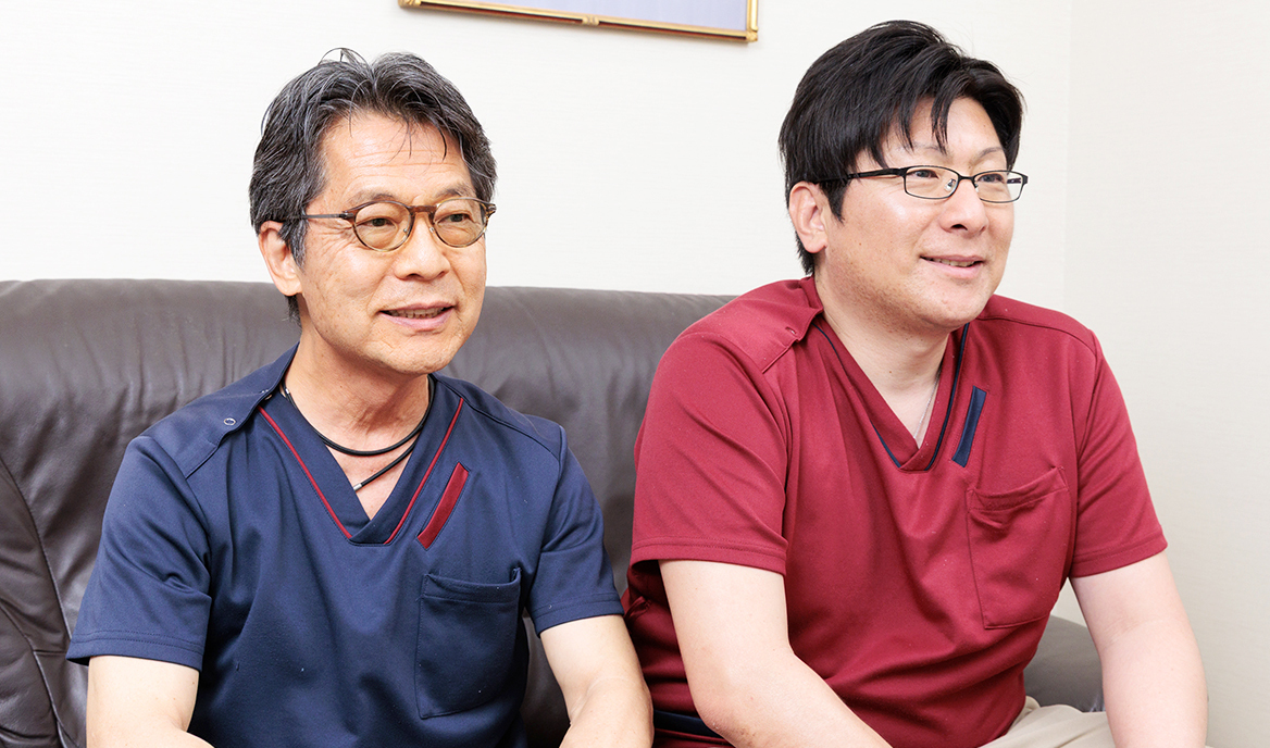 大川 延也 院長、大川 翼 副院長