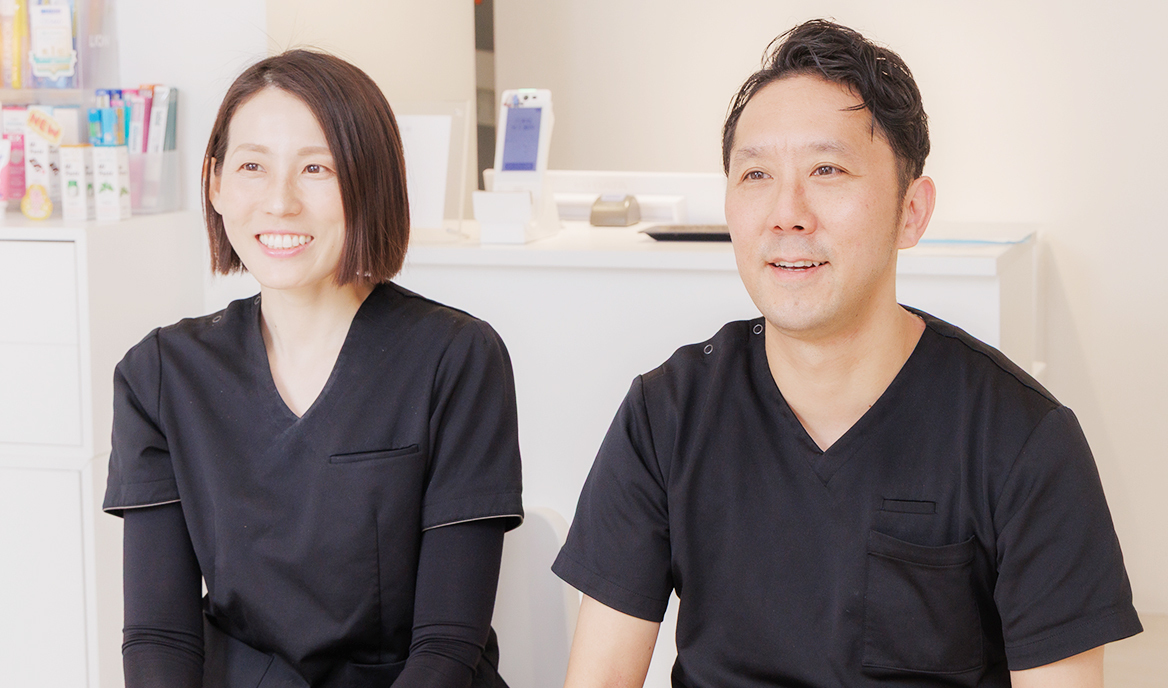 野見山 駿 院長、野見山 希実子 副院長