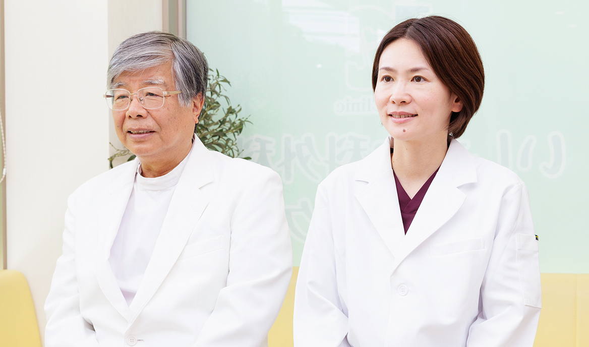 石田孝雄院長、石田千晶先生 いしだ内科外科クリニック