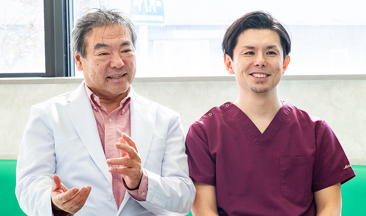 松浦 豪 院長、松浦 充洋 先生