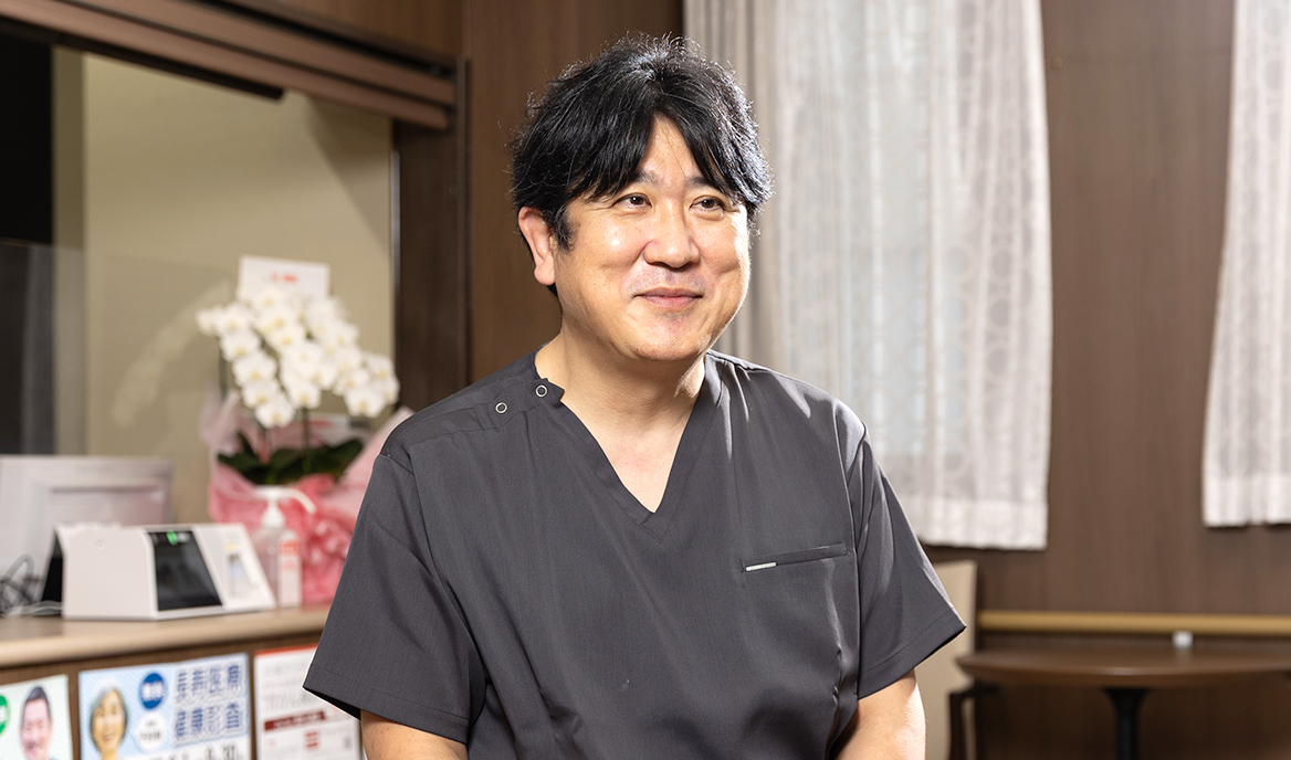 三浦昭順理事長 やすらぎホームクリニック