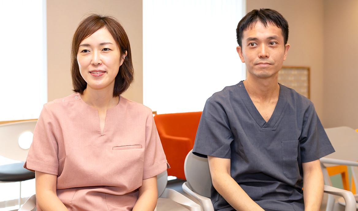 奥村暢将院長、奥村真央副院長 大府うららクリニック