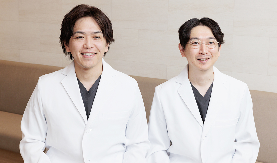 木村聡院長、間邊大輔副院長 MediK 与野内科クリニック