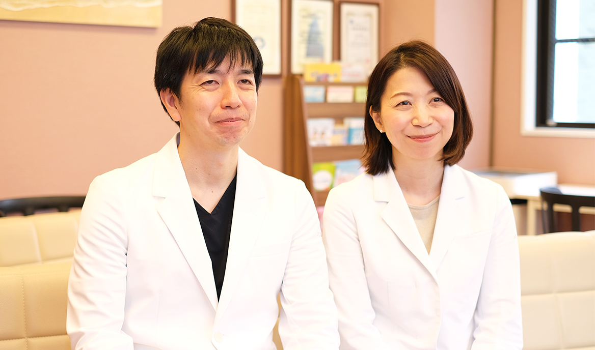 剣木崇文院長、剣木聖子副院長 飯田橋医院