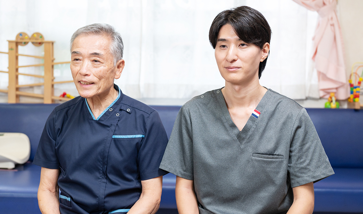 杉本日出雄院長、杉本圭副院長 杉本こどもクリニック