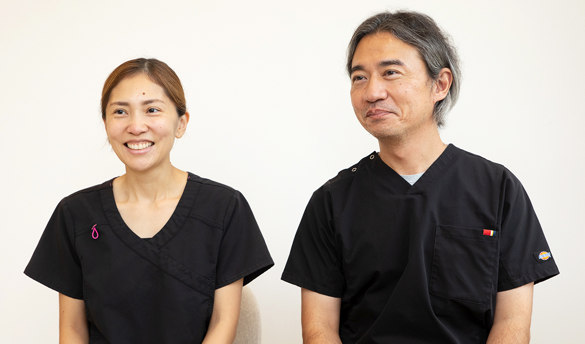 福島和美院長、福島雅啓先生 ふくwel歯科