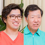 中村 輝夫 院長、中村 貴則 副院長
